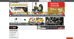 Desktop Screenshot of linhphukienshop.com