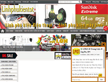 Tablet Screenshot of linhphukienshop.com